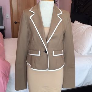 NWT 10 Crosby Derek Lam crop blazer - 6